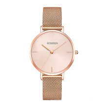 Best Seller Rose Gold Japanese Movement Stainless Steel Lady  Quartz Watches